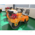 small hydraulic double drum vibratory road roller with seat